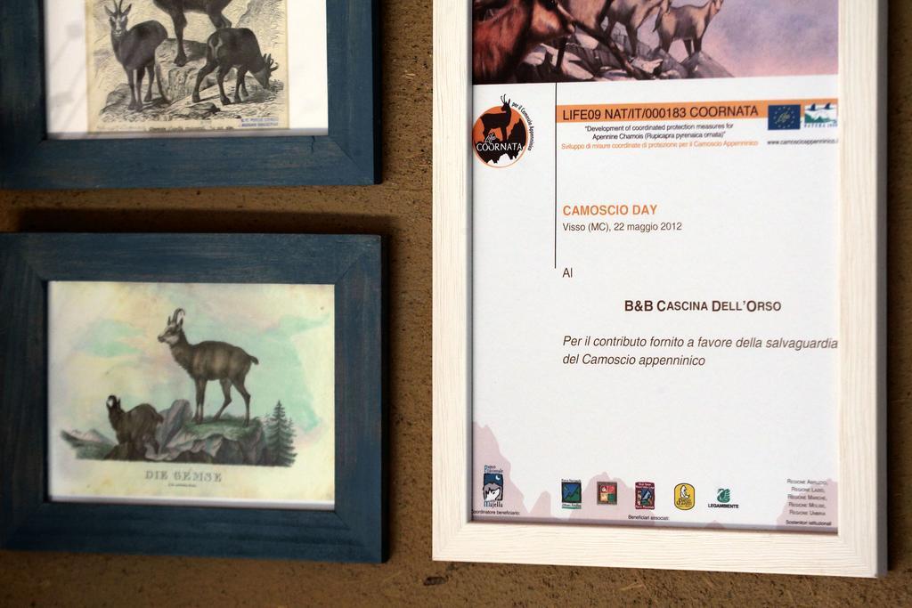 B&B Cascina Dell'Orso Castelsantangelo sul Nera 外观 照片
